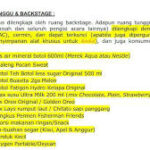 ilustrasi digital list yang menggambarkan pentingnya riders dalam industri hiburan, dengan fokus pada kebutuhan refreshment untuk artis