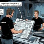 Technical riders sebagai daftar kebutuhan teknis artis dan event